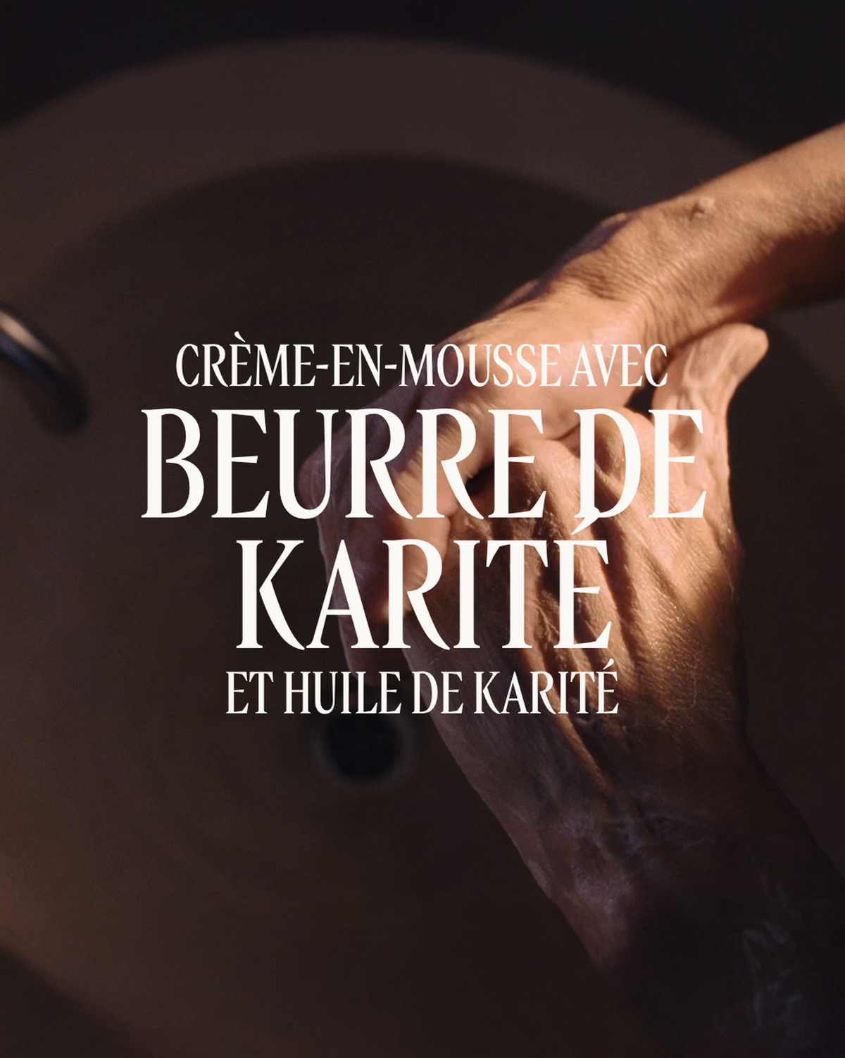 Mousse Crème Lavante Mains Karité
