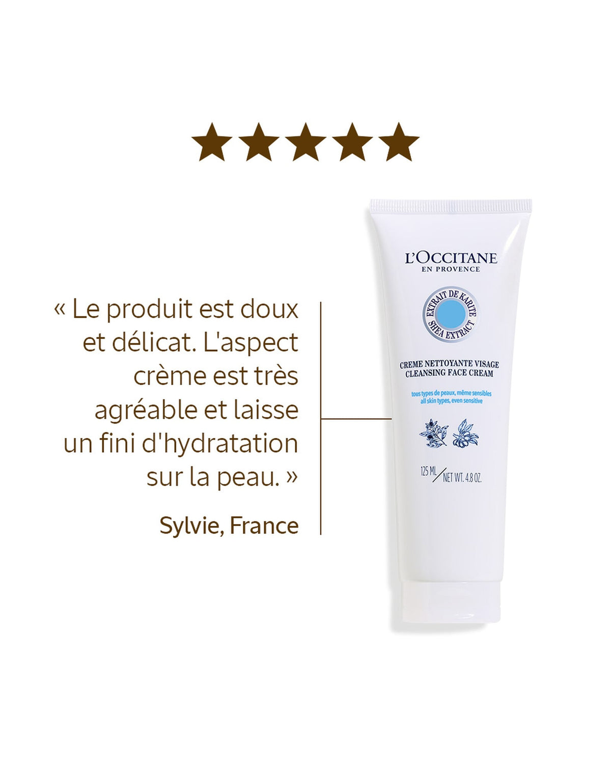 Crème Nettoyante Visage Karité
