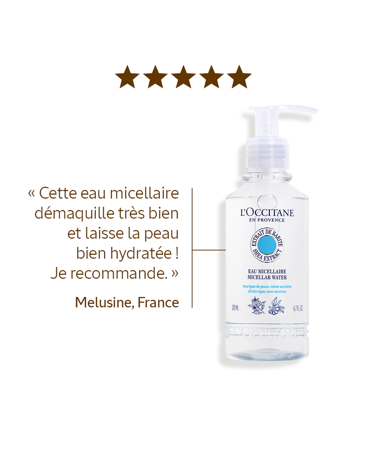 Eau Micellaire Visage Karité