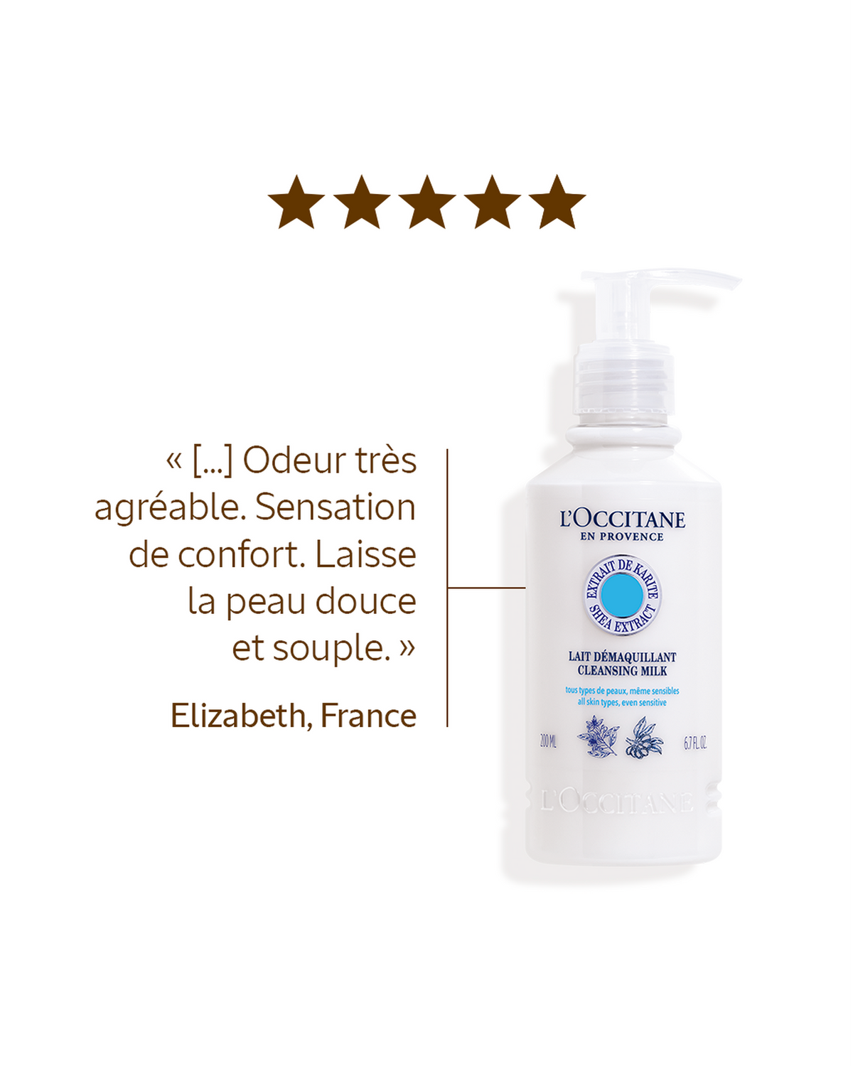 Lait Démaquillant Karité