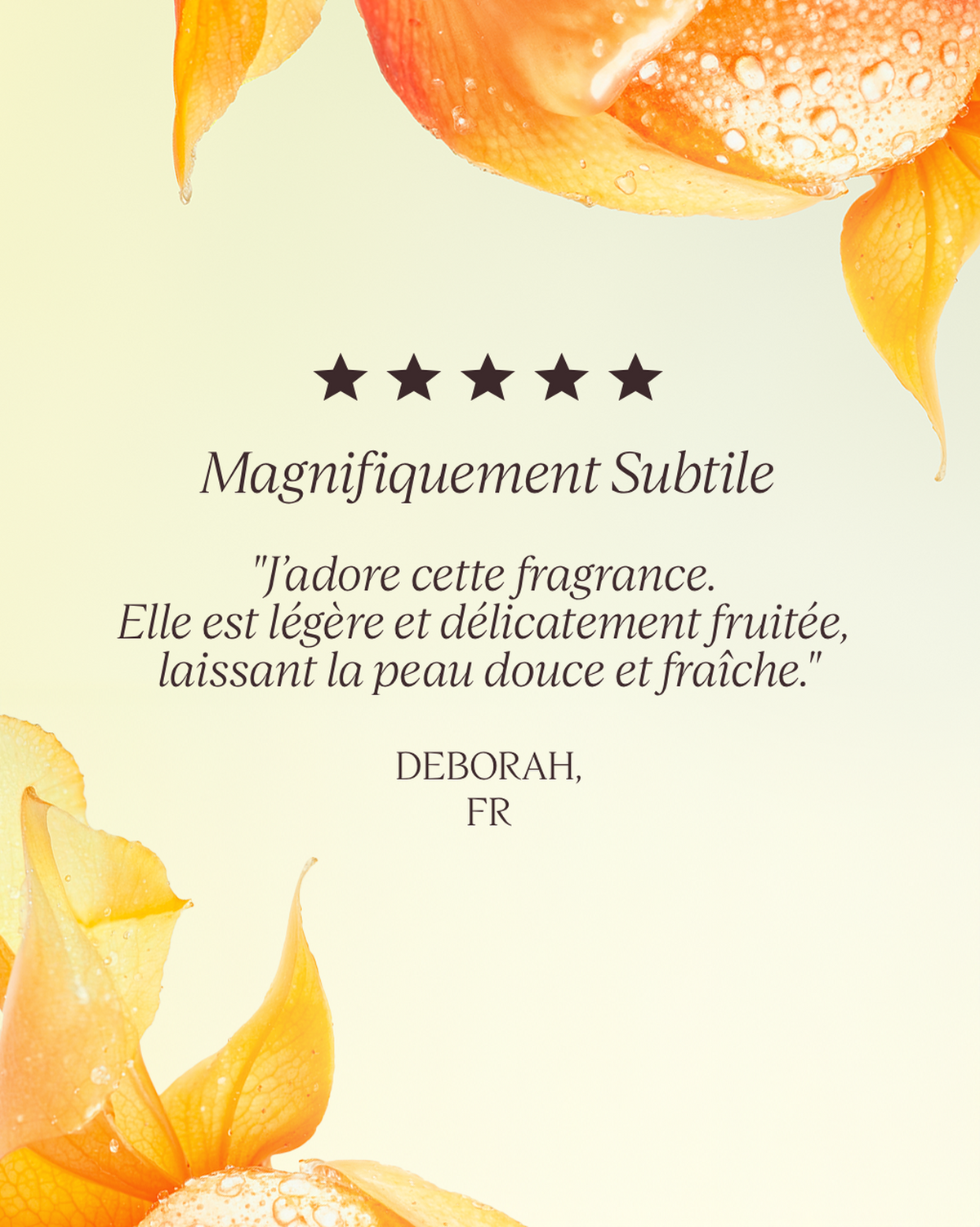 Eau de Toilette Osmanthus Abricot
