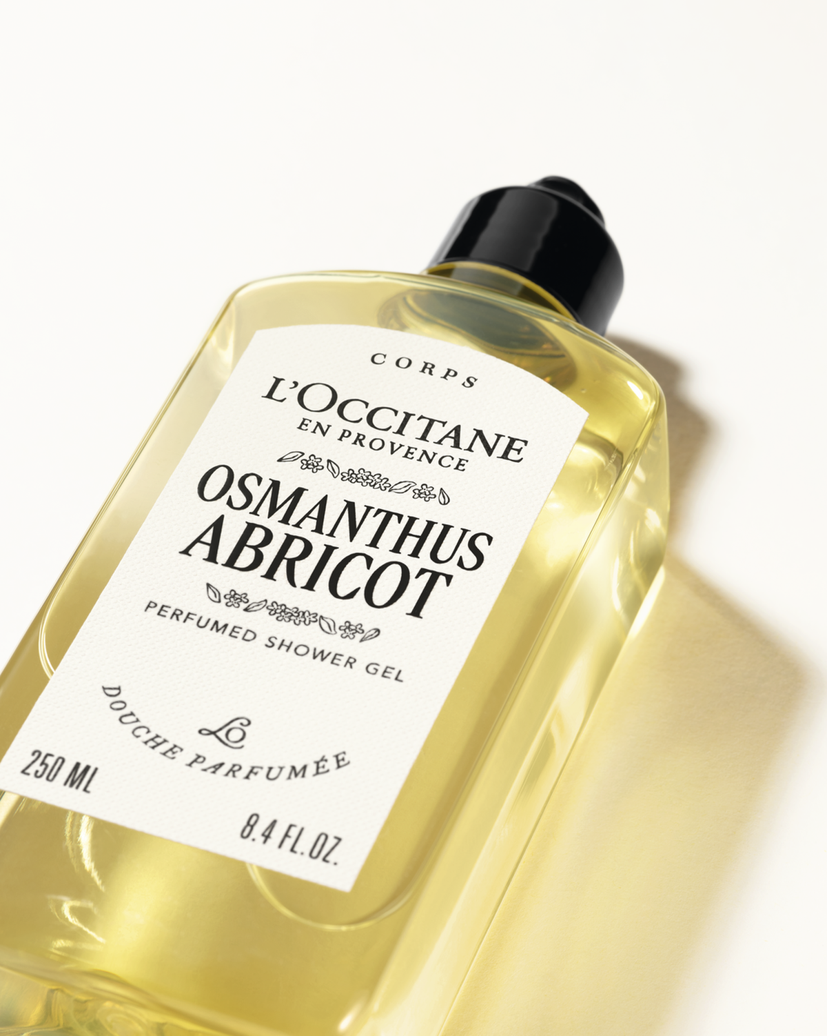 Gel Douche Corps parfumé Osmanthus Abricot