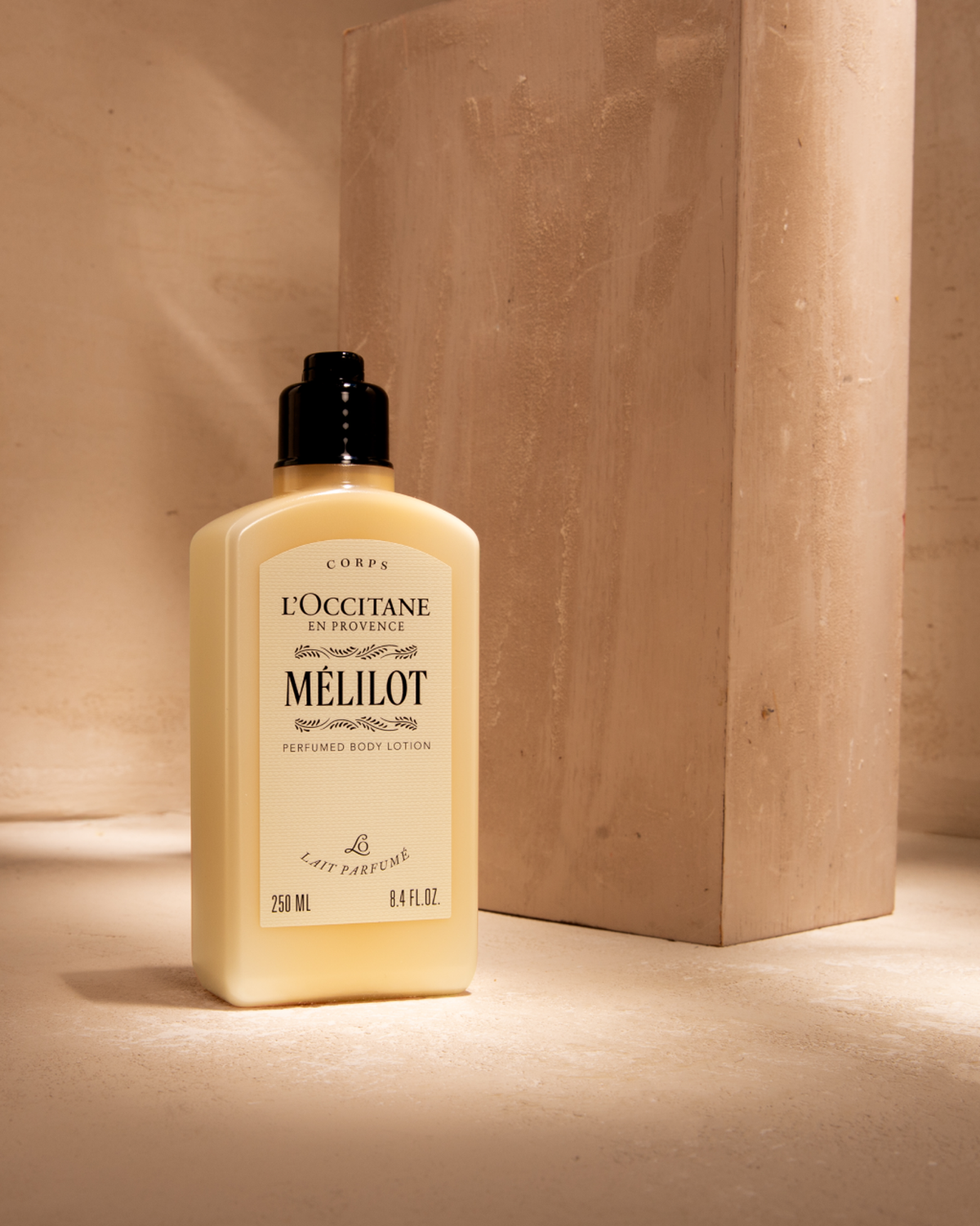 Lait Corps parfumé Mélilot