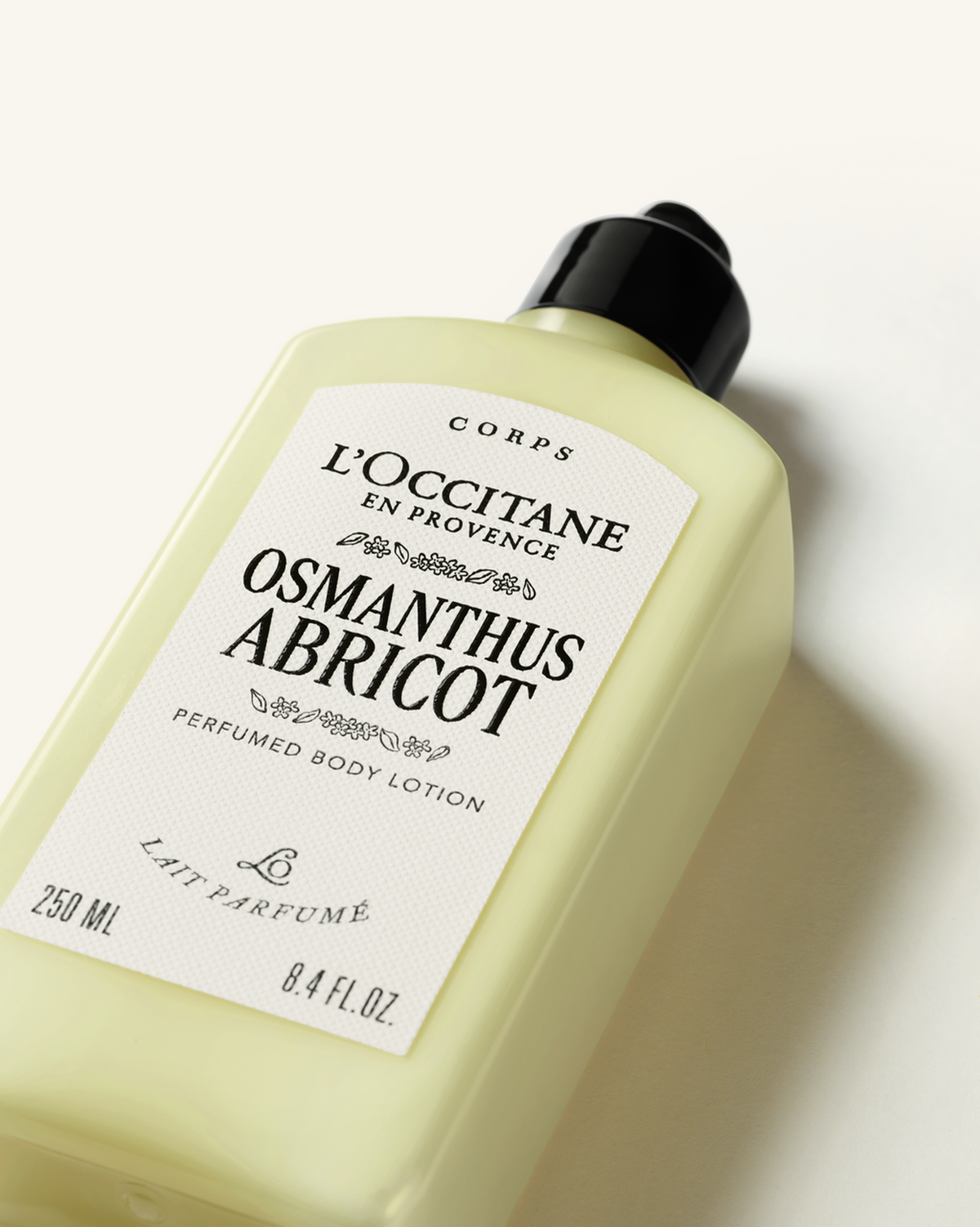 Lait Corps parfumé Osmanthus Abricot