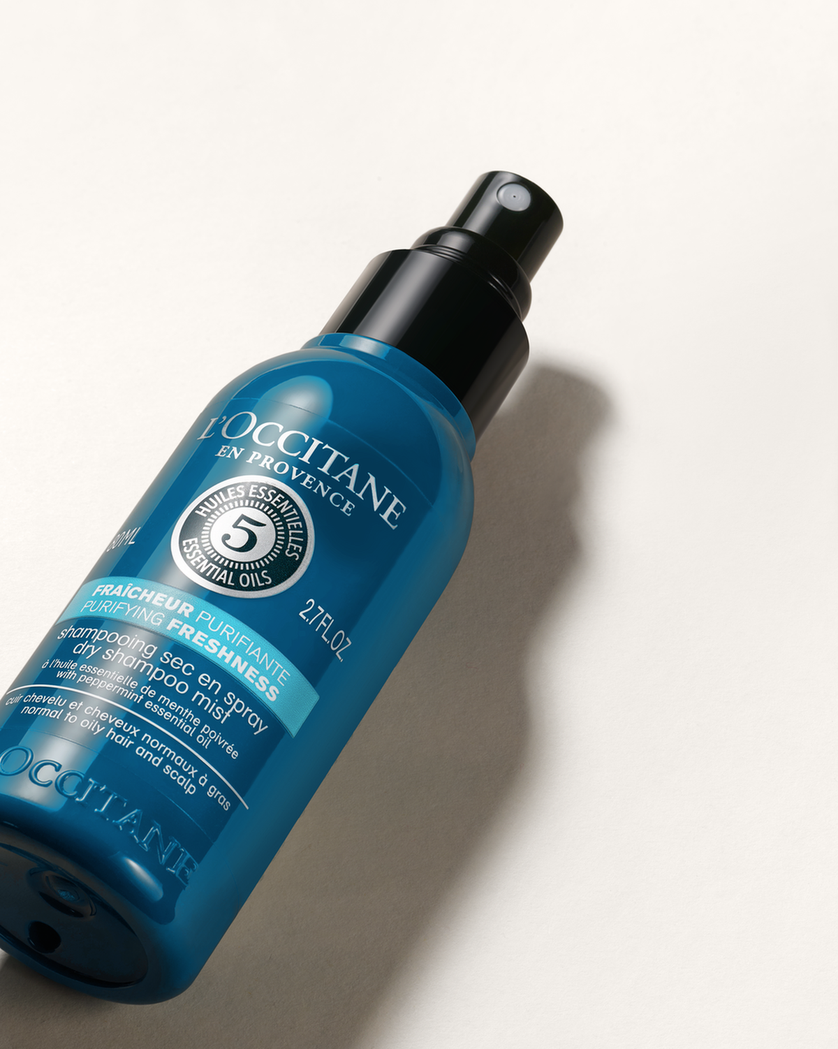Shampooing Sec en Spray Fraîcheur Purifiante