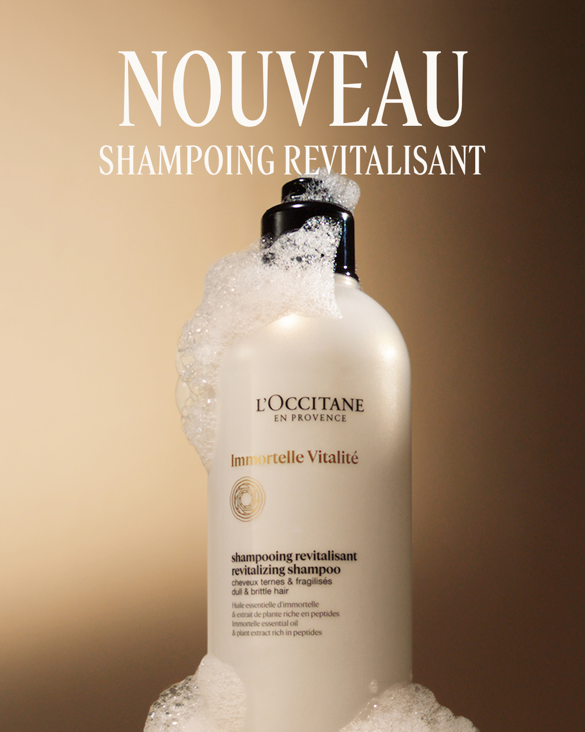 Shampoing Revitalisant Immortelle Vitalité