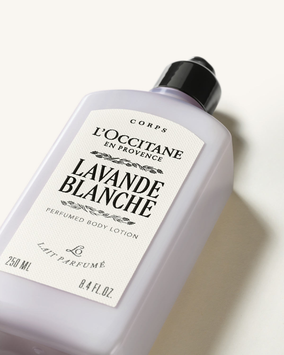 Lait Corps parfumé Lavande Blanche