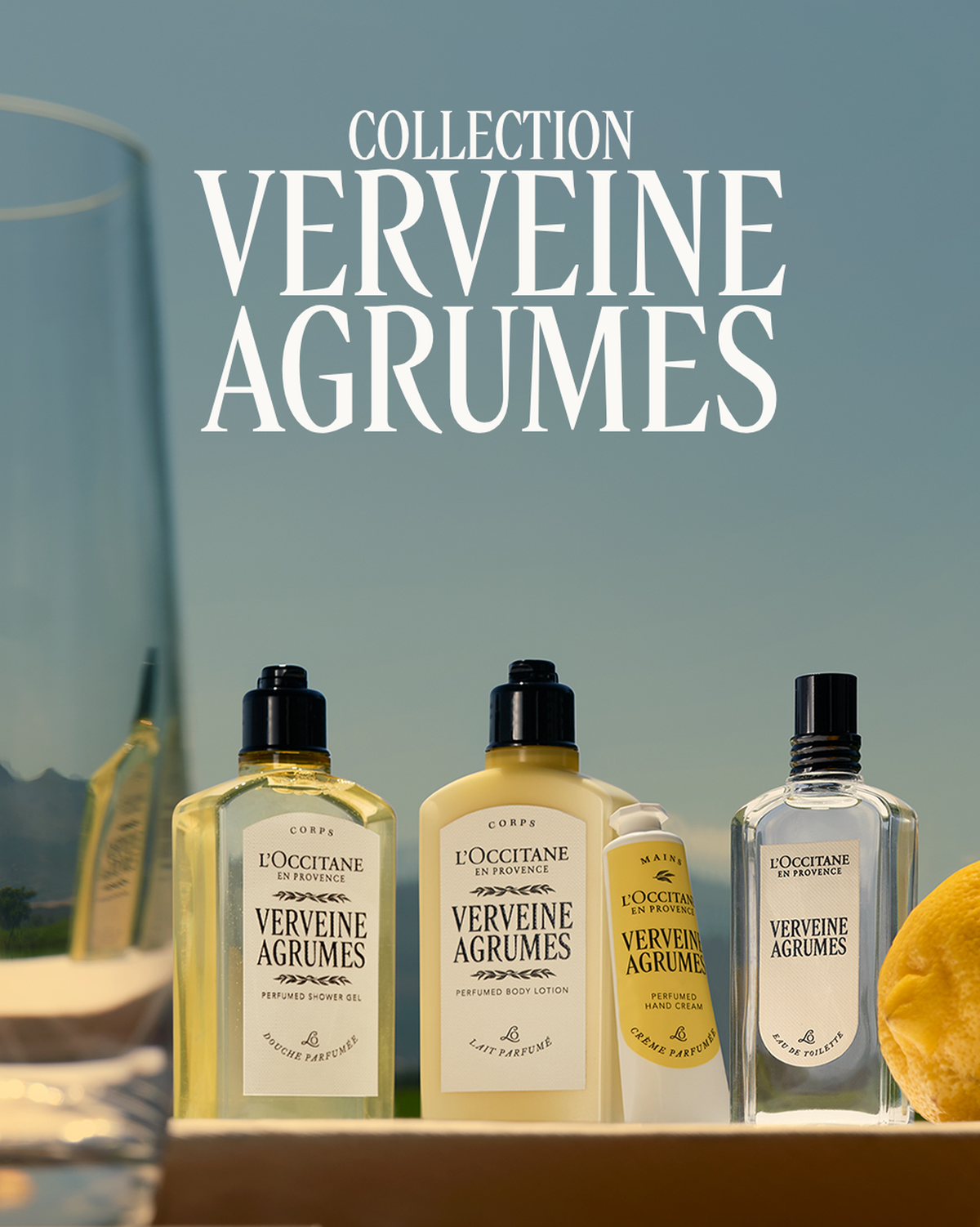 Lait Corps parfumé Verveine Agrumes