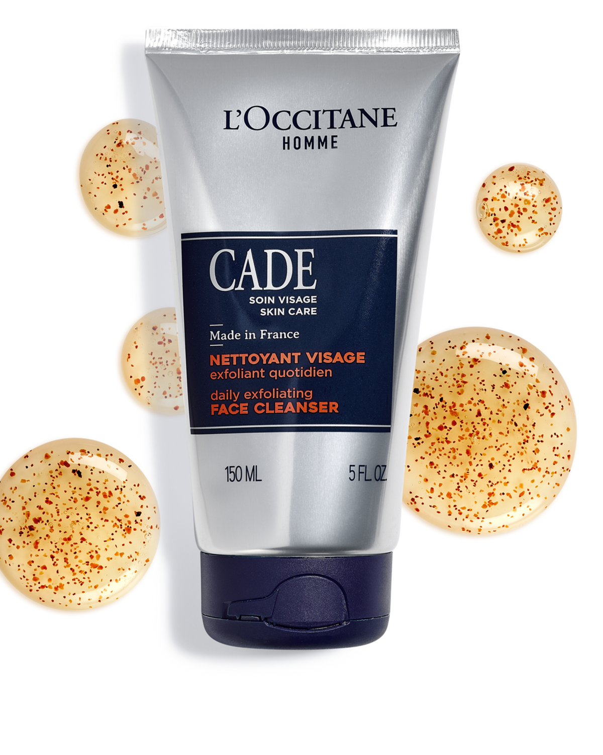 Nettoyant Visage Exfoliant Quotidien Cade