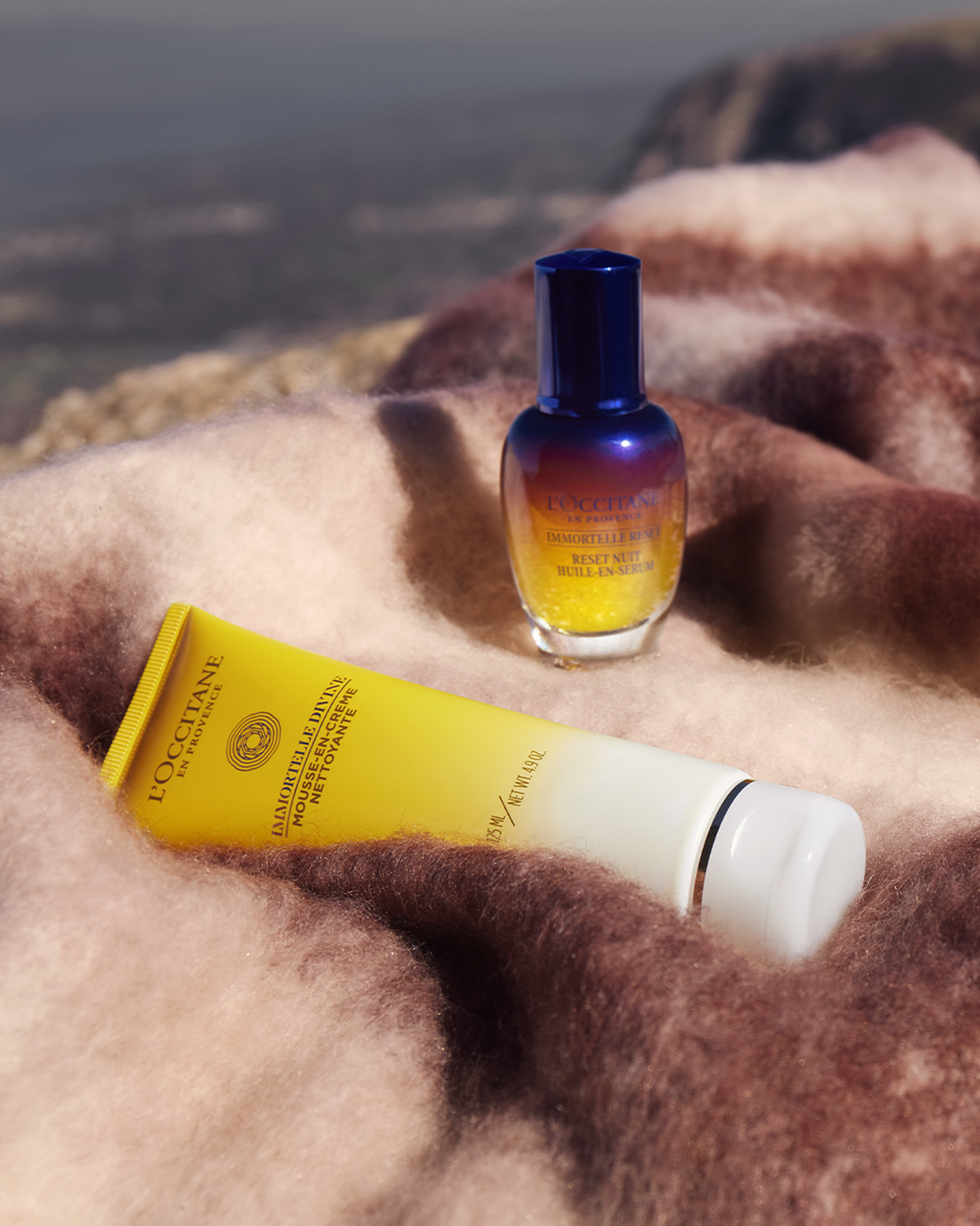 Mousse-en-crème nettoyante Immortelle Divine