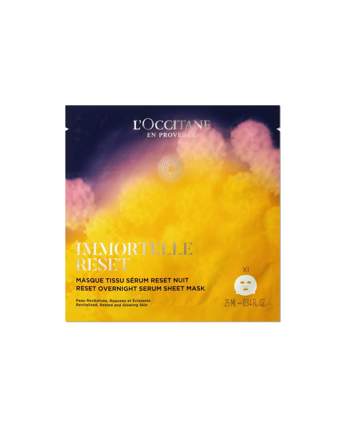 Masque tissu sérum Reset Nuit
