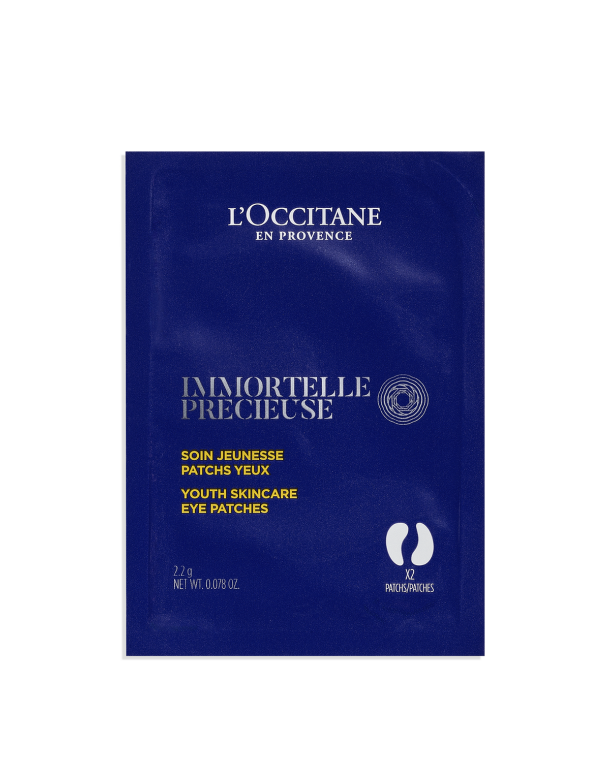 Patchs Yeux Soin Jeunesse proactif Immortelle Précieuse