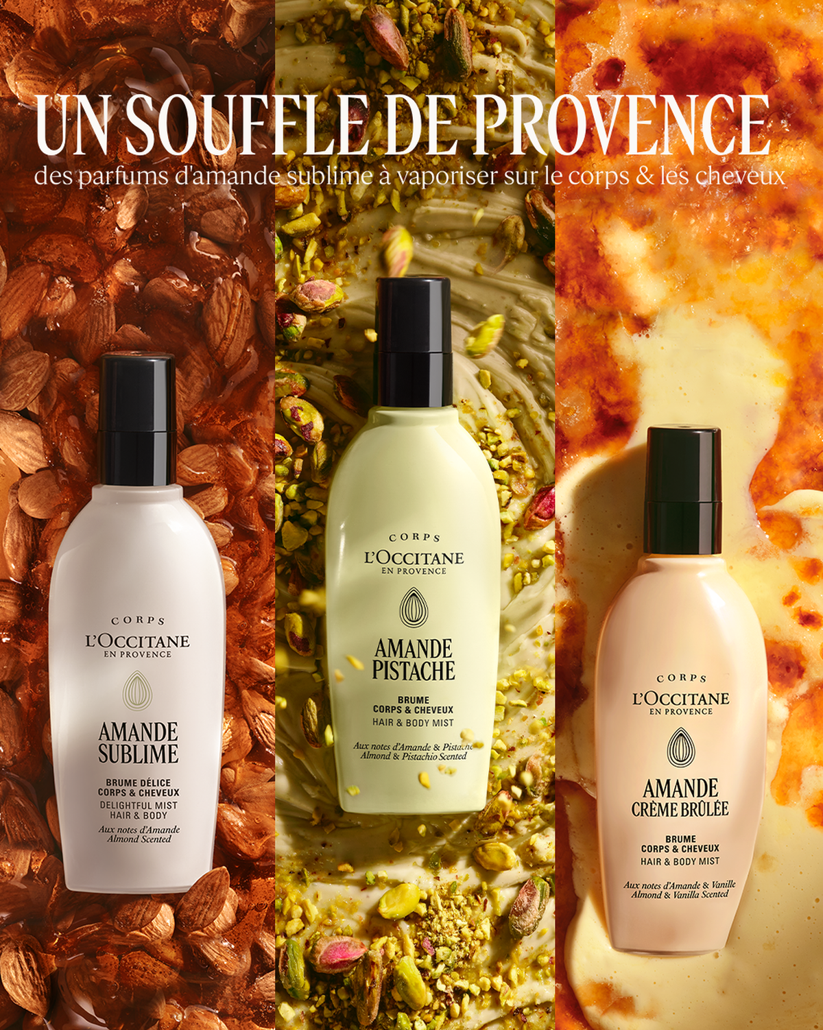 Brume Amande Crème Brûlée