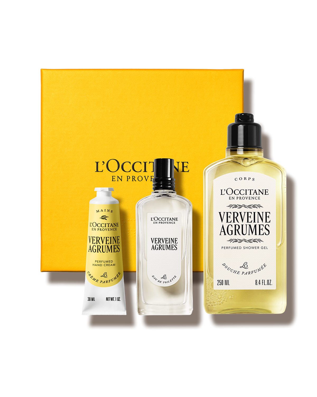 Coffret cadeau Parfum Verveine Agrumes