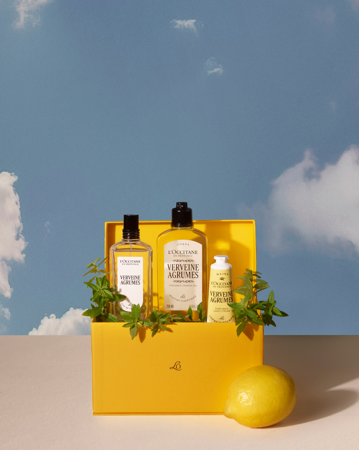 Coffret cadeau Parfum Verveine Agrumes