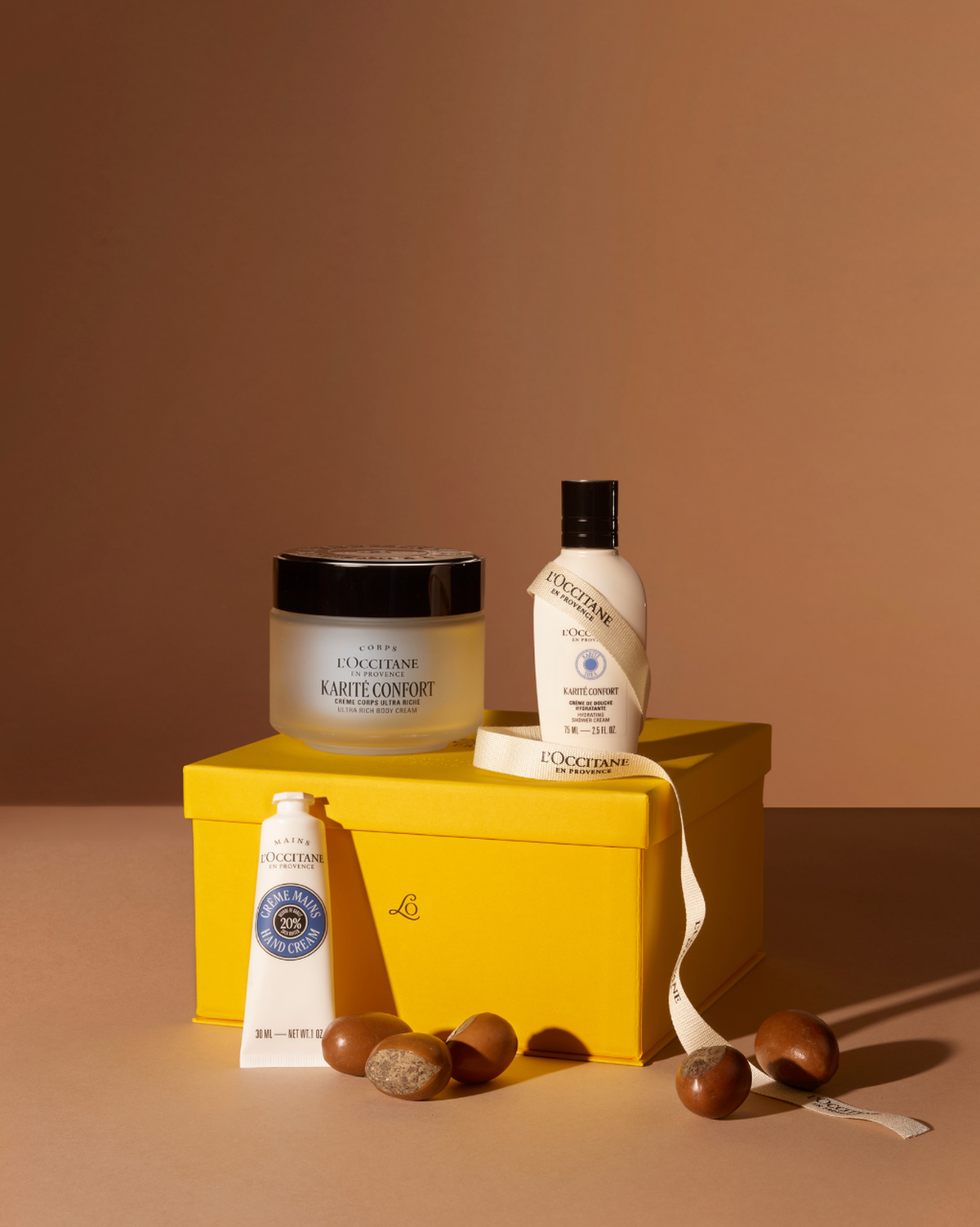 Coffret cadeau Corps Routine Karité
