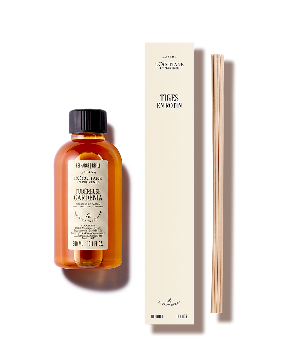 Recharge Diffuseur de parfum d'intérieur Tubéreuse Gardénia