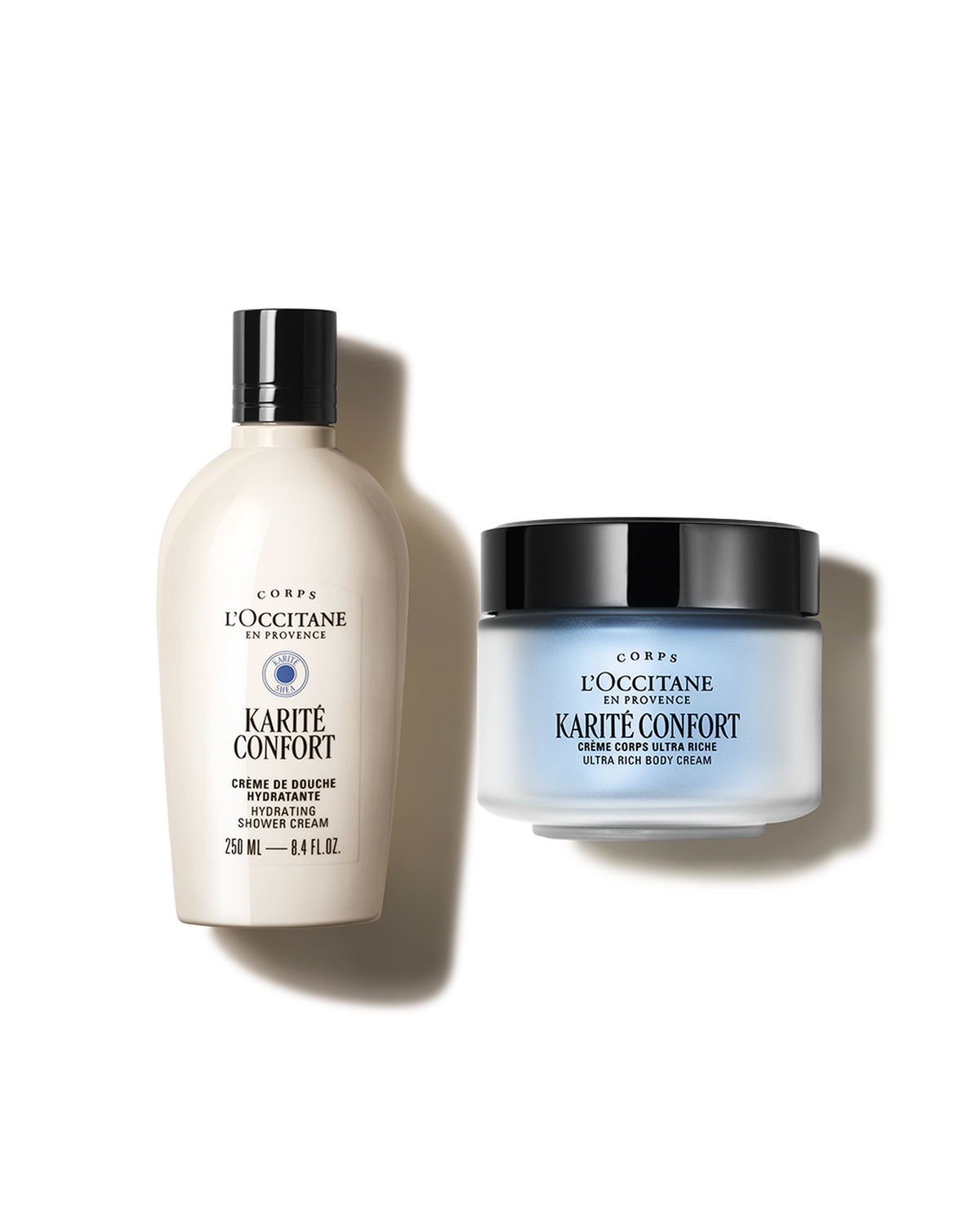 Duo Crèmes Corps & Douche Karité