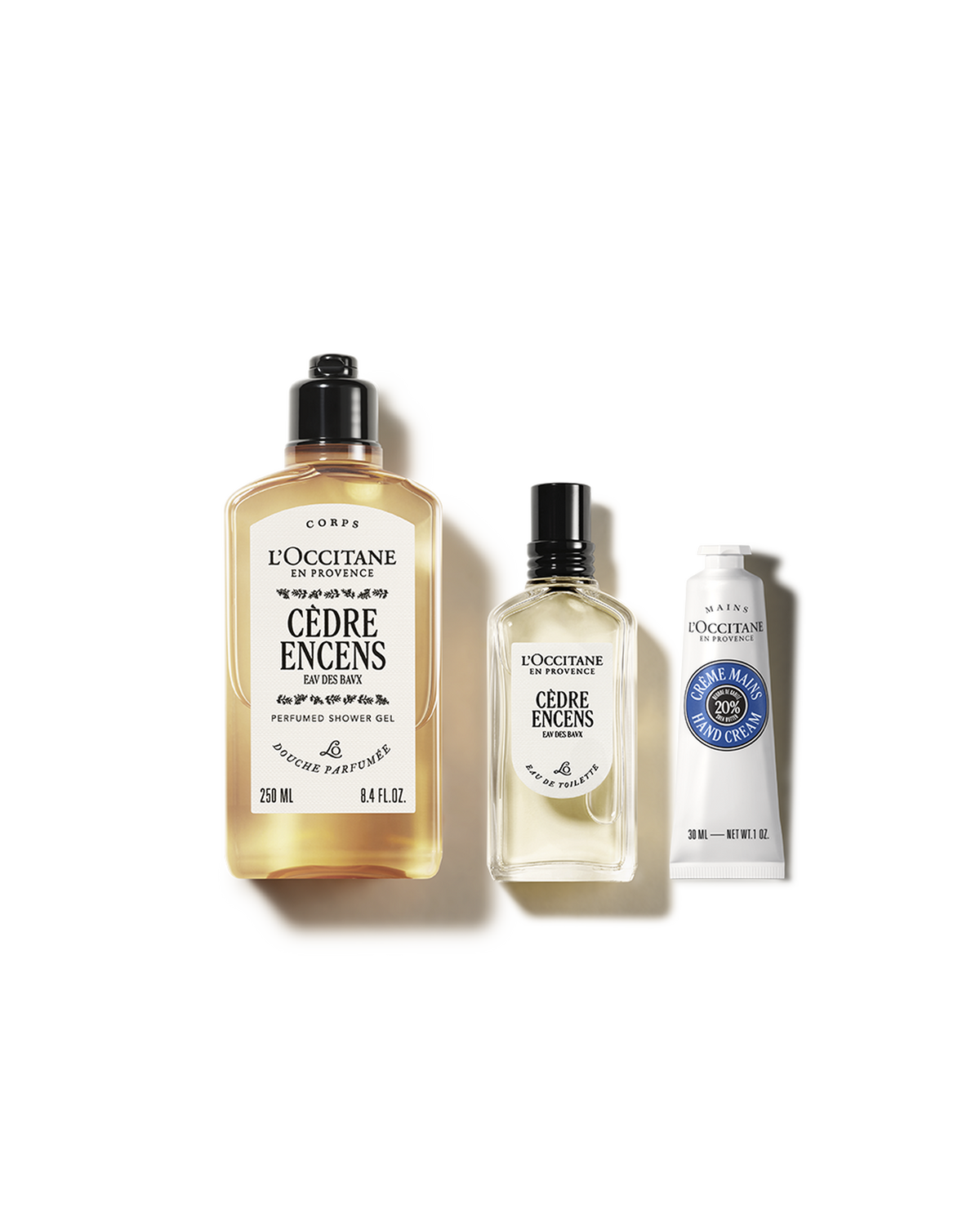 Coffret cadeau Parfum Cèdre Encens