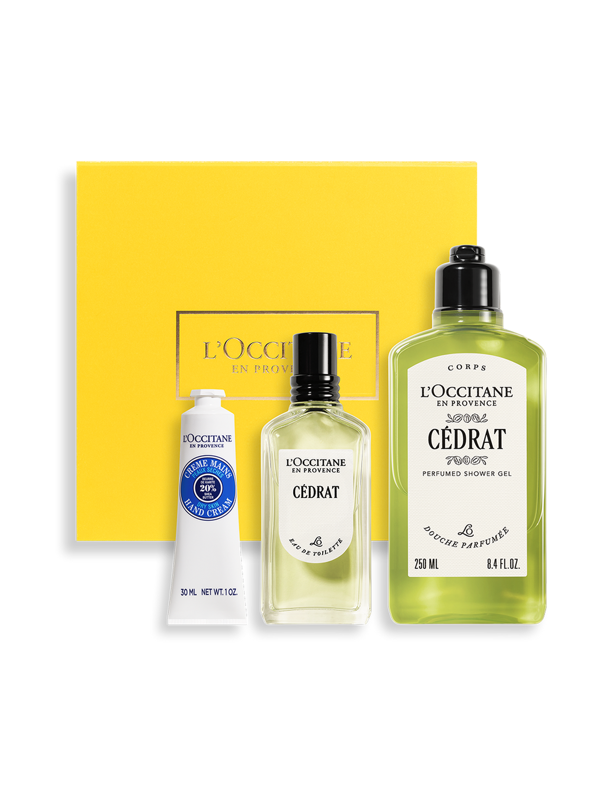 Coffret cadeau Parfum Cédrat