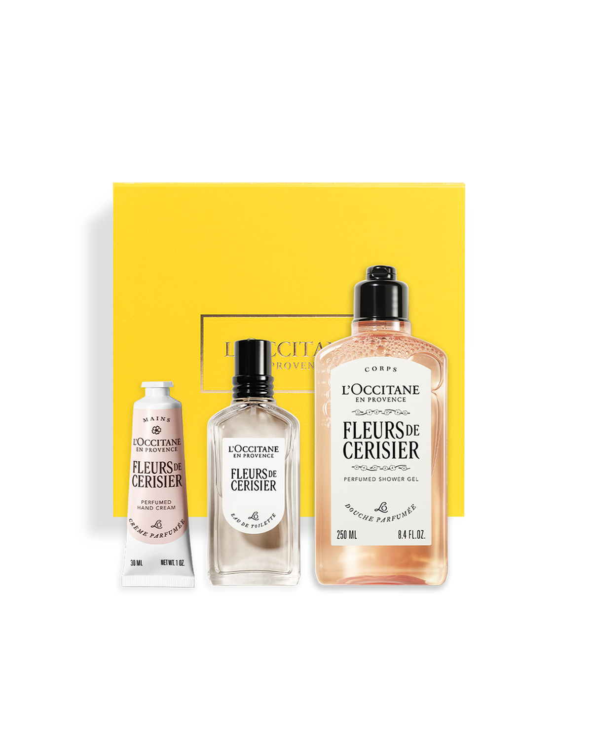 Coffret cadeau Parfum Fleurs de Cerisier