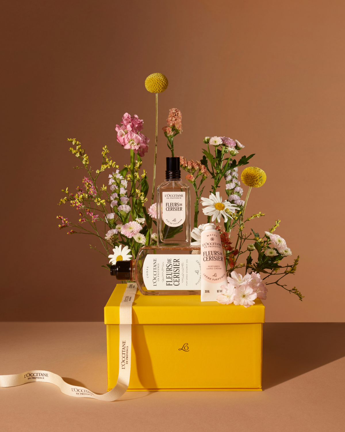 Coffret cadeau Parfum Fleurs de Cerisier
