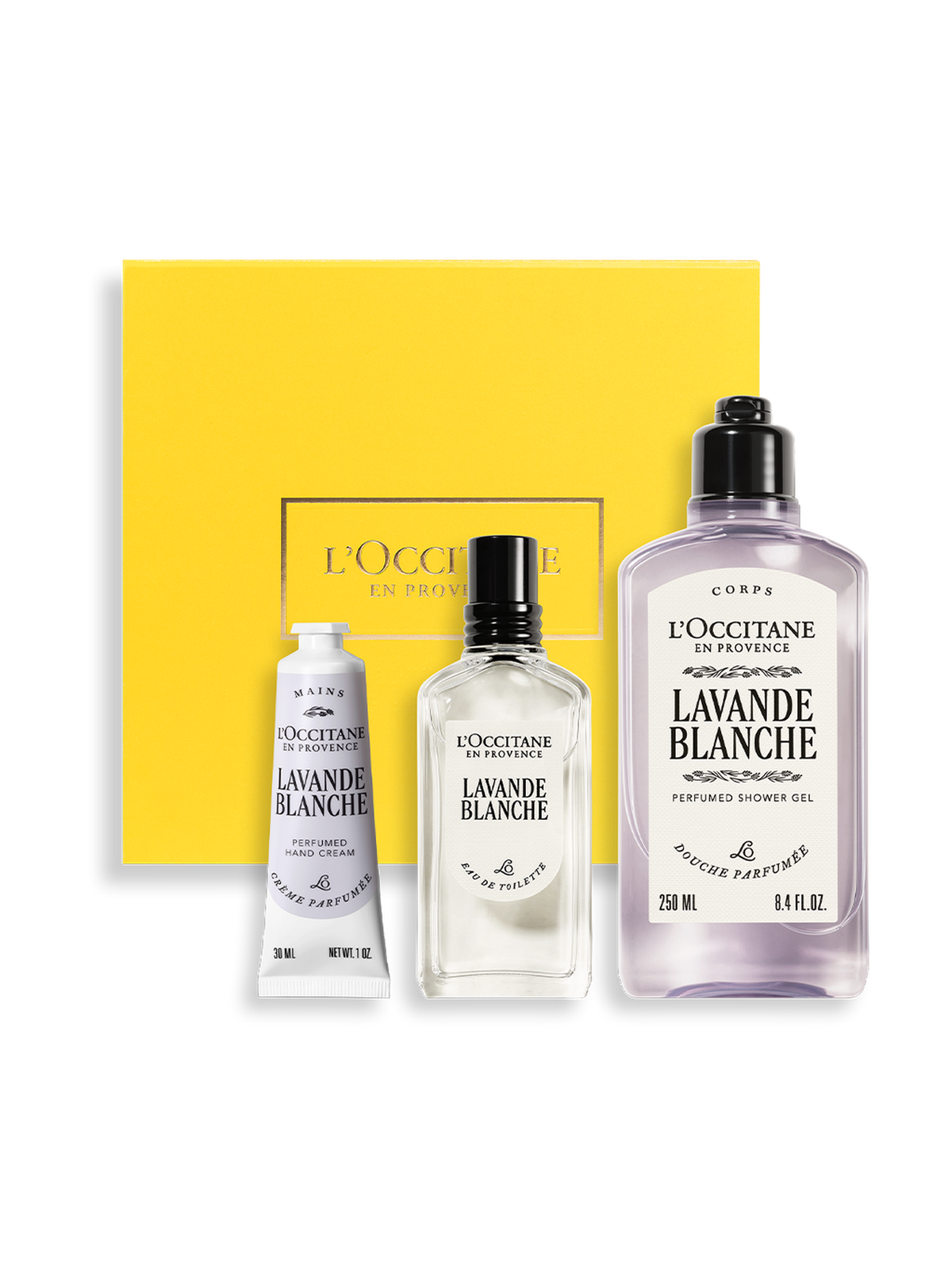 Coffret cadeau Parfum Lavande Blanche