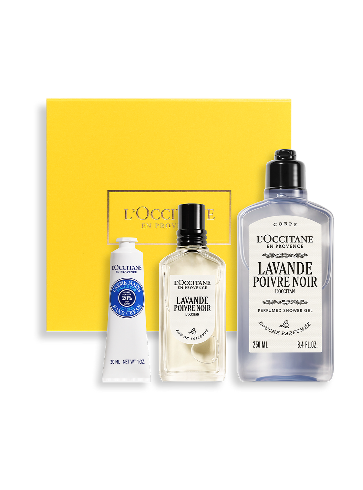 Coffret cadeau Parfum Lavande Poivre Noir