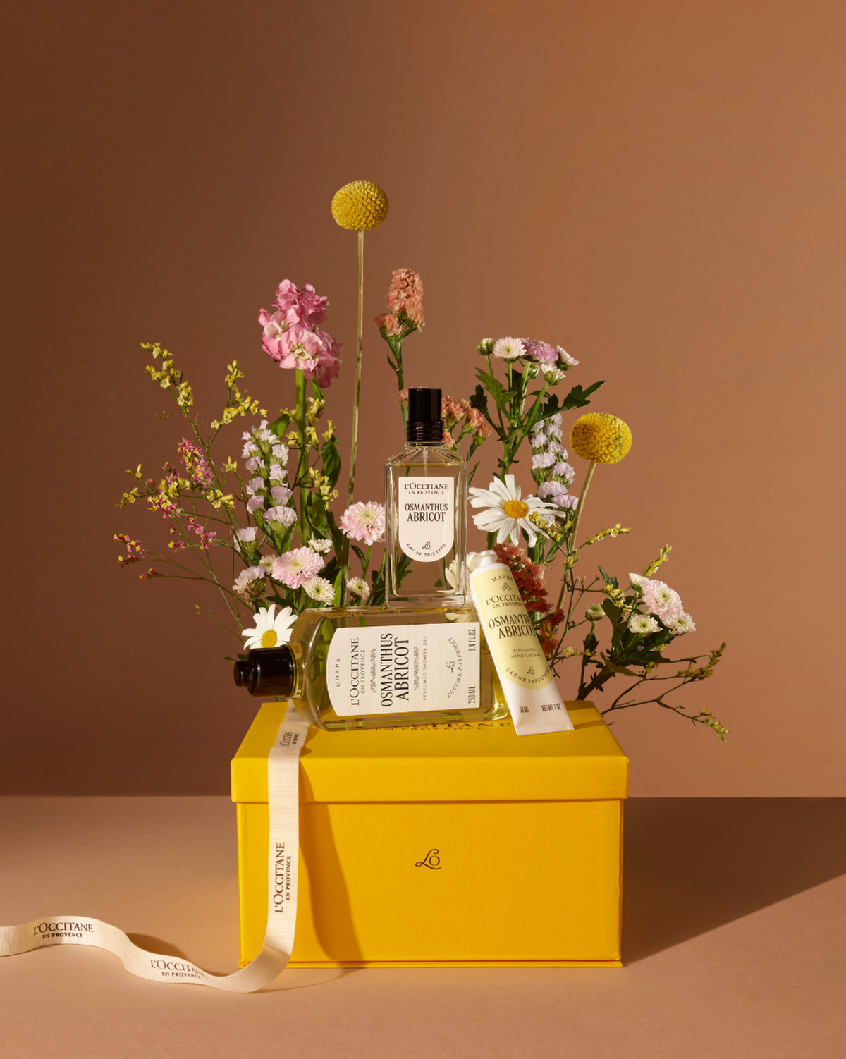 Coffret cadeau Parfum Osmanthus Abricot