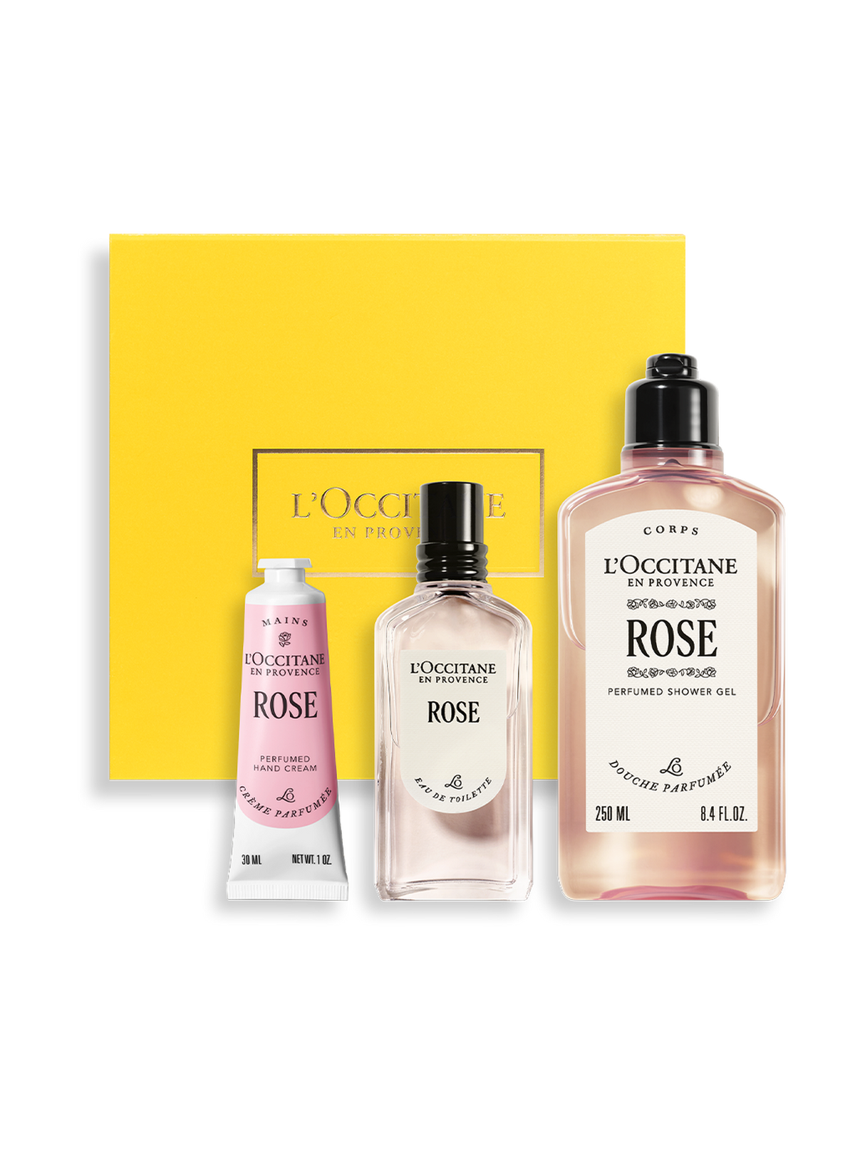 Coffret cadeau Parfum Rose