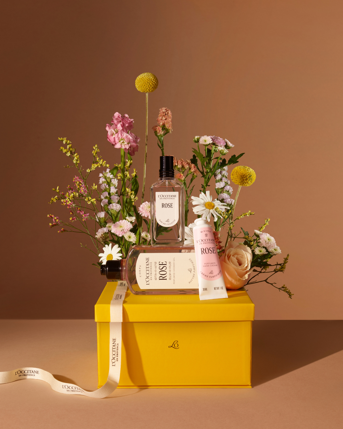 Coffret cadeau Parfum Rose