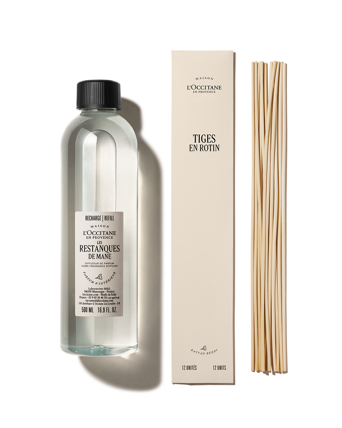 Recharge Diffuseur de parfum d'intérieur Les Restanques de Mane
