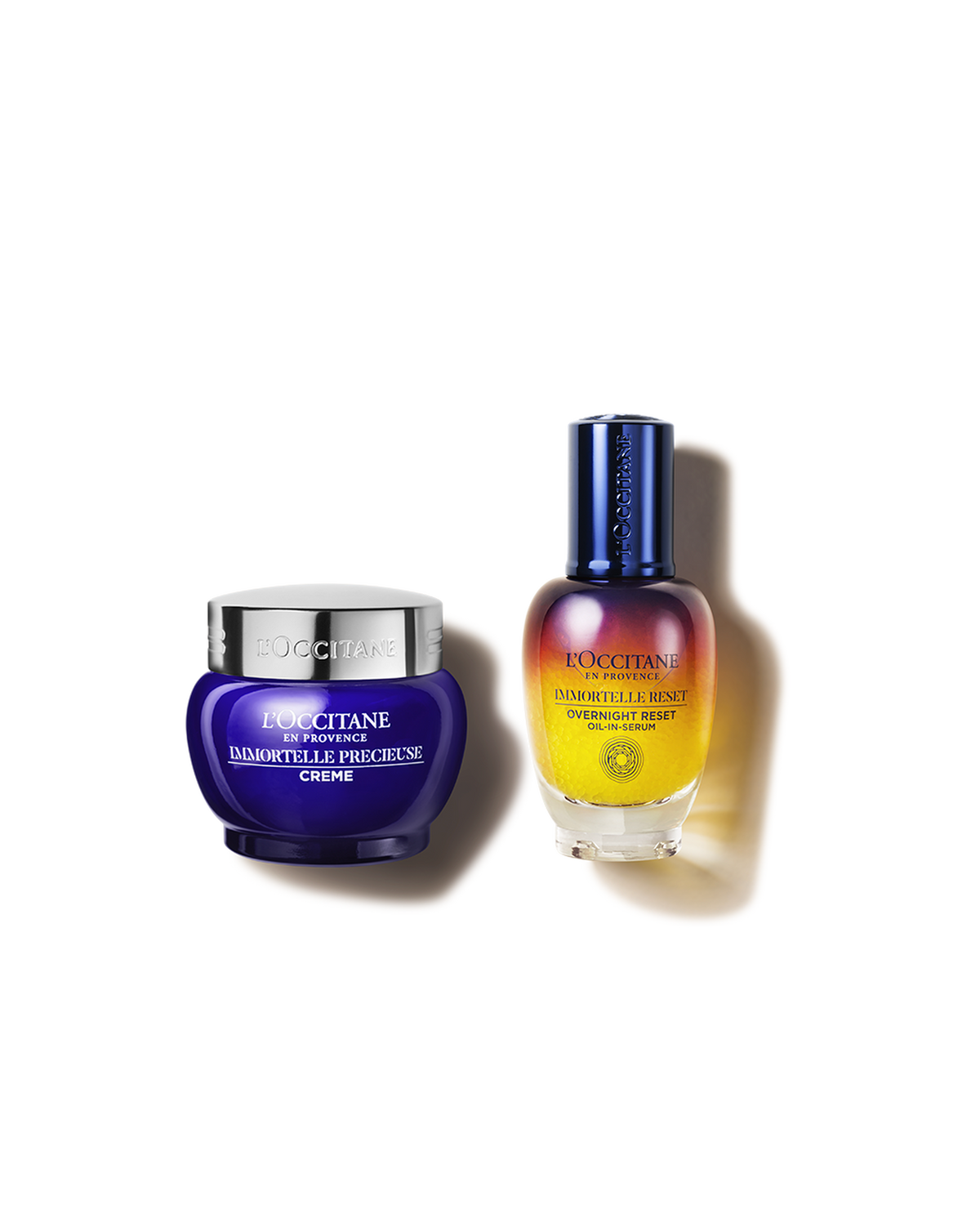 Duo Immortelle Reset Nuit et Crème Immortelle Précieuse