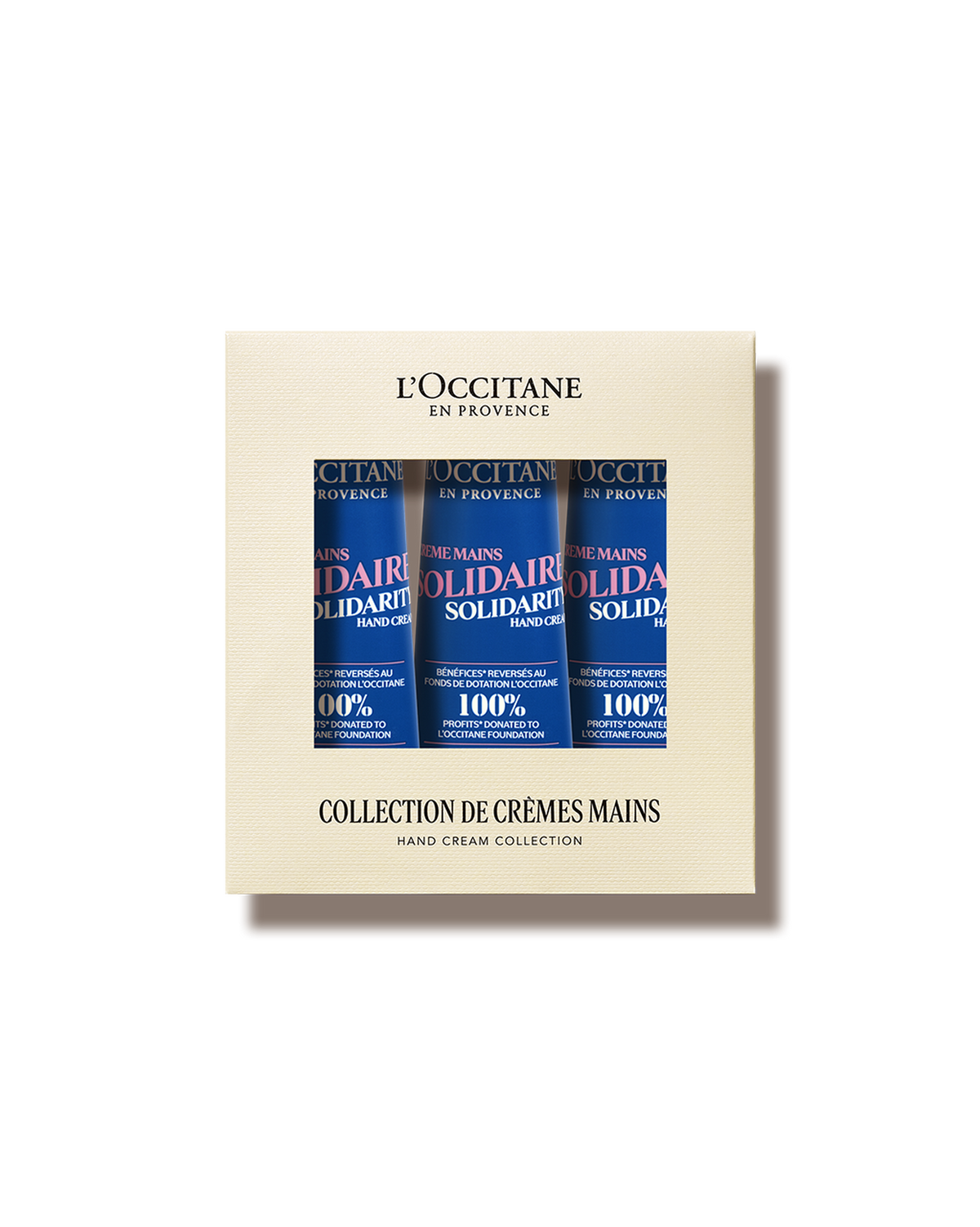 Coffret Trio Crèmes Mains Solidaire