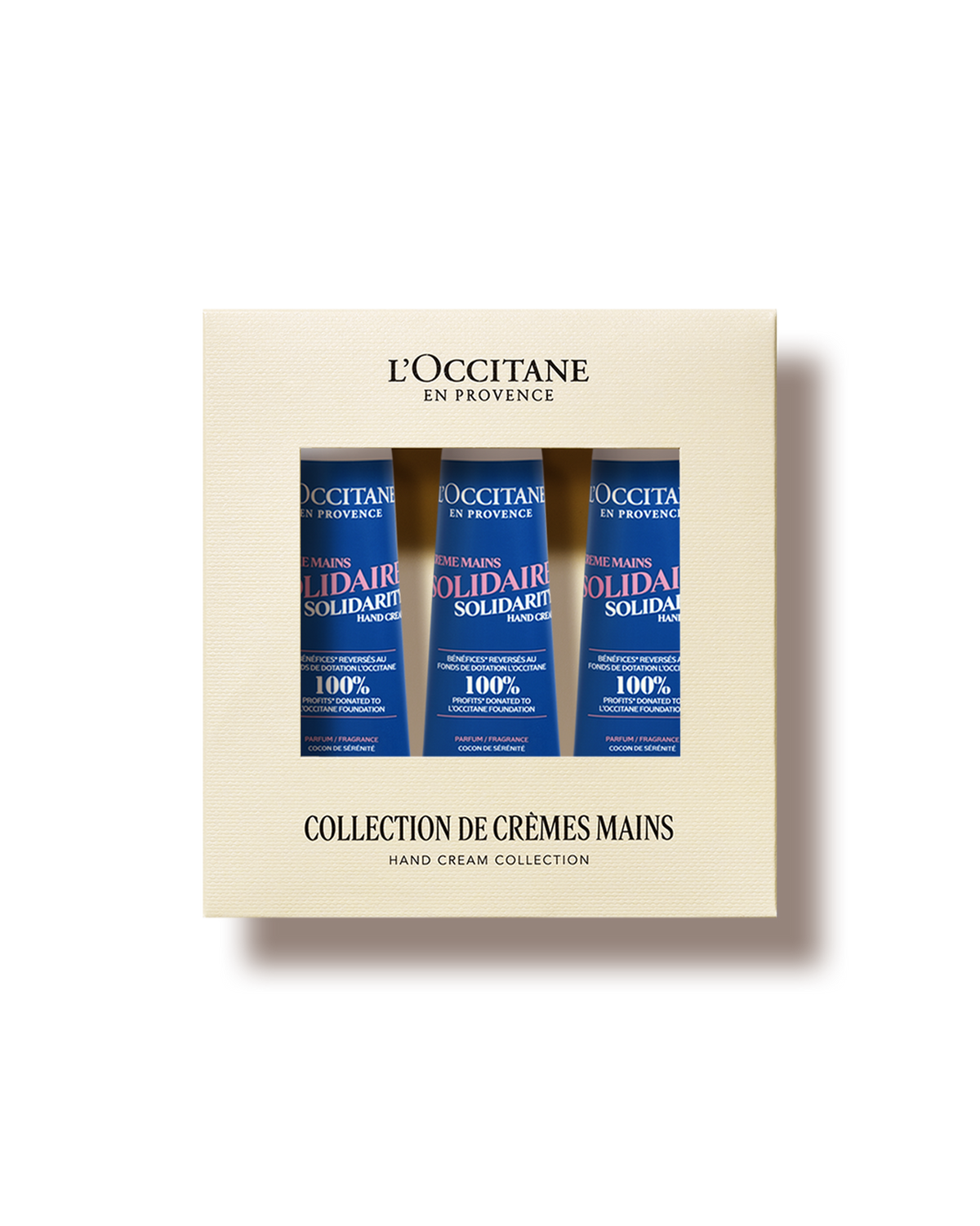 Coffret Trio Crèmes Mains Solidaire