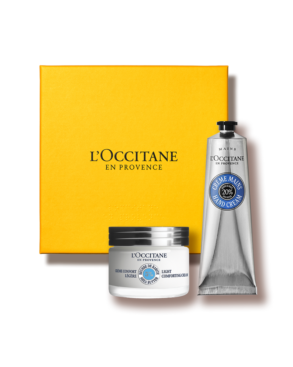 Coffret Visage & Mains Légère Karité